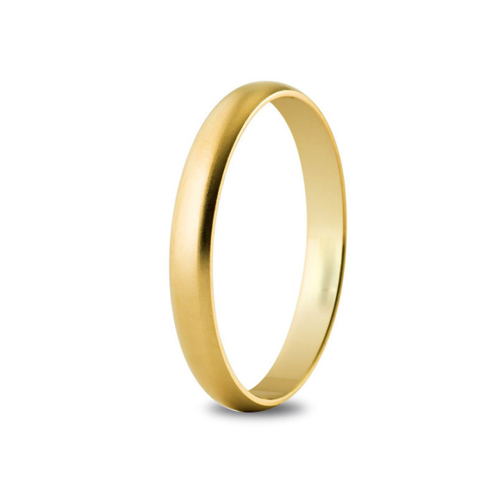 Bilbao Brossee - Alliance or jaune 2.5mm