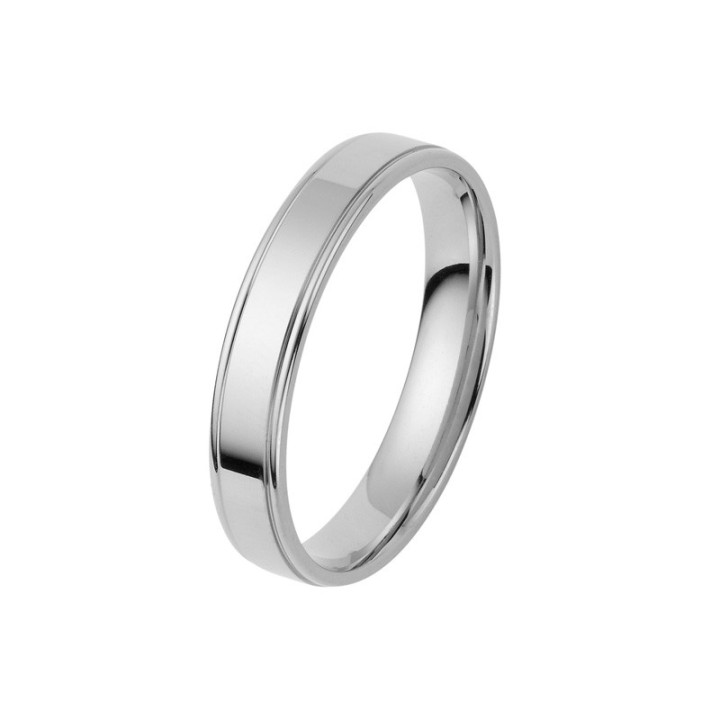 Eternite - Alliance or blanc 4.5mm