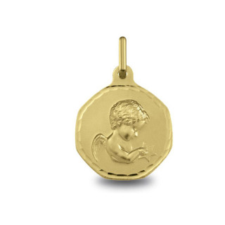 Médaille Ange Étoiles | Carat et Moi