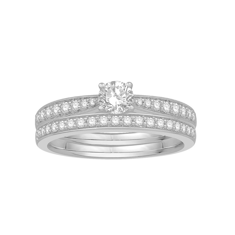 Alliance diamants Clarka demi tour | Carat et Moi