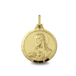 Médaille Scapulaire Sacre Coeur | Carat et Moi