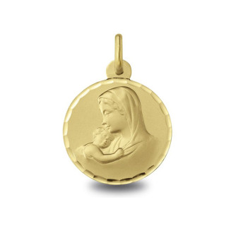 Médaille Vierge | Carat et Moi