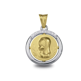 Médaille Vierge jeune | Carat et Moi