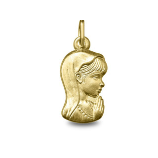 Médaille Vierge jeune | Carat et Moi