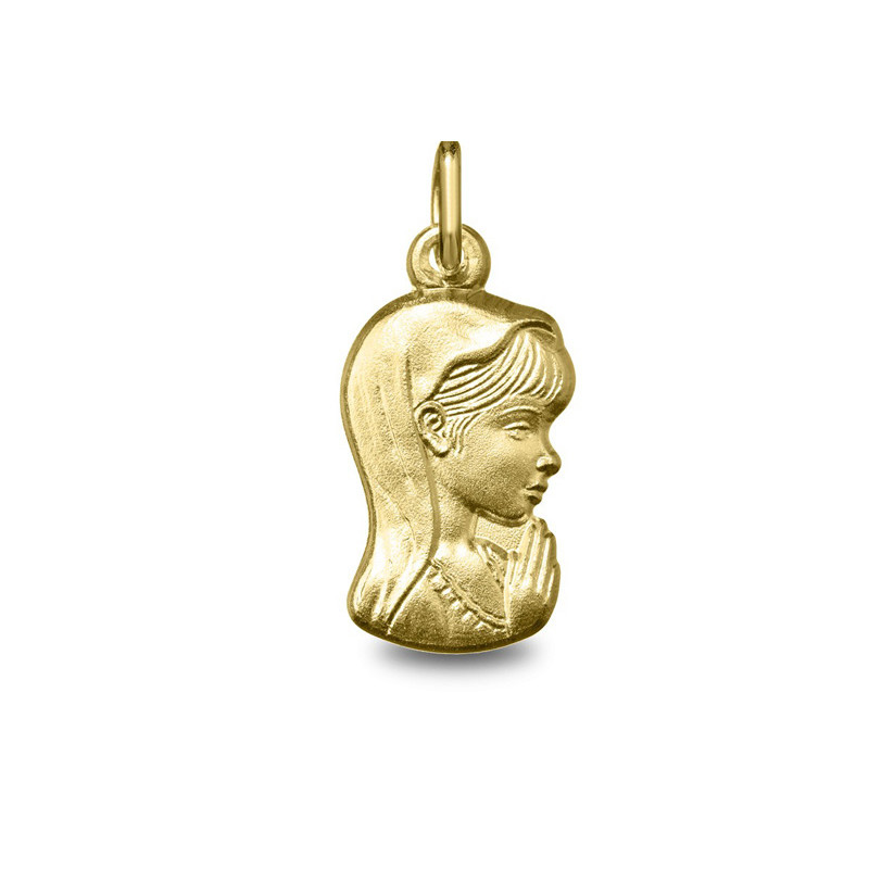 Médaille Vierge jeune | Carat et Moi