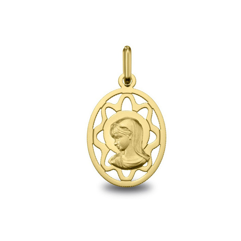 Médaille Vierge jeune | Carat et Moi
