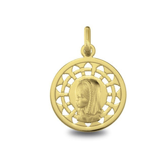 Médaille Vierge jeune | Carat et Moi
