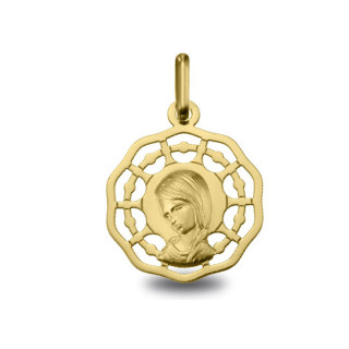 Médaille Vierge jeune | Carat et Moi
