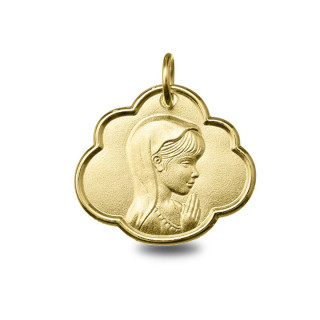 Médaille Vierge jeune | Carat et Moi