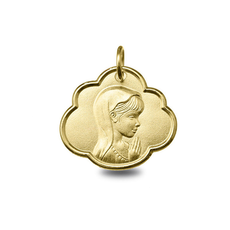 Médaille Vierge jeune | Carat et Moi