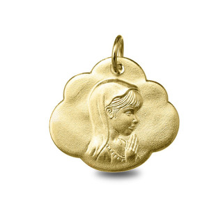 Médaille Vierge jeune | Carat et Moi