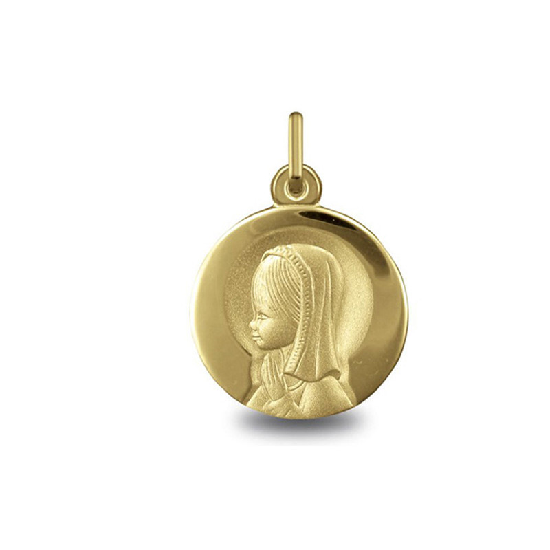Médaille Vierge jeune | Carat et Moi