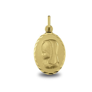 Médaille Vierge jeune | Carat et Moi