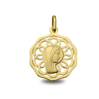Médaille Vierge jeune | Carat et Moi