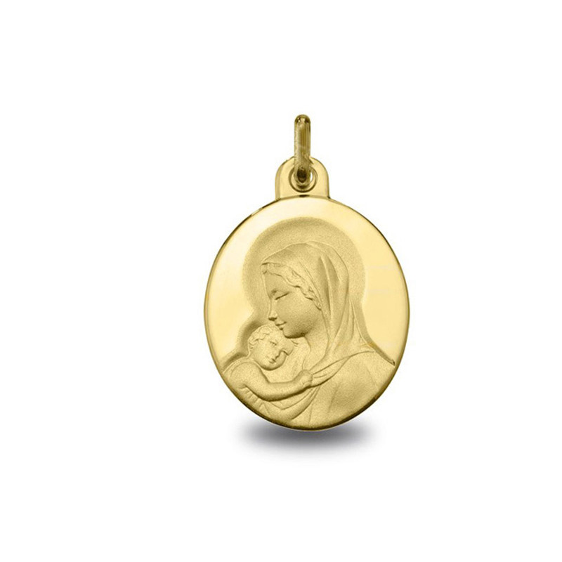Médaille Vierge enfant Jesus | Carat et Moi