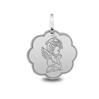 Médaille Ange Priant | Carat et Moi
