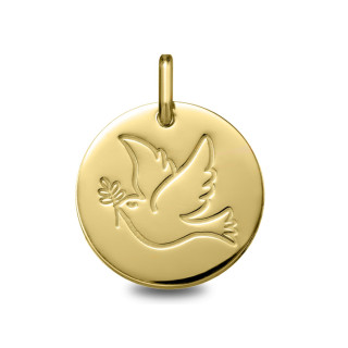 Médaille Colombe | Carat et Moi