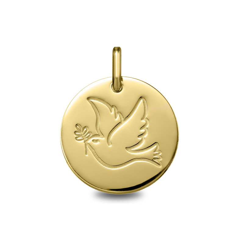 Médaille Colombe | Carat et Moi