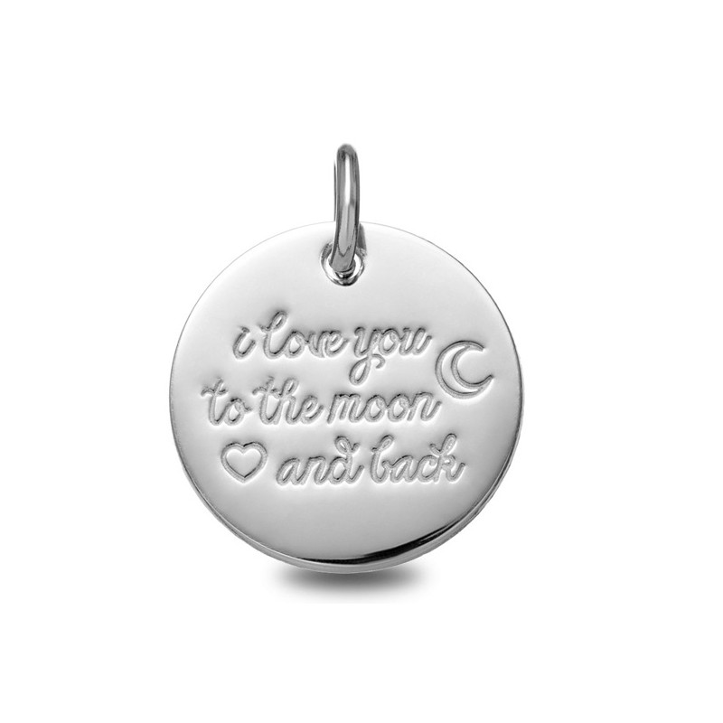 Médaille I love you | Carat et Moi