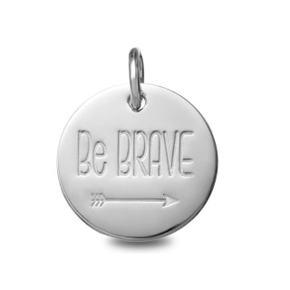 Médaille Be Brave | Carat et Moi