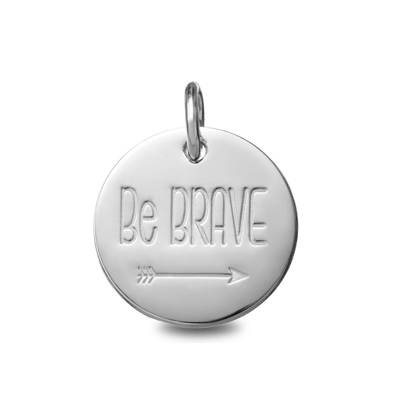 Médaille Be Brave | Carat et Moi