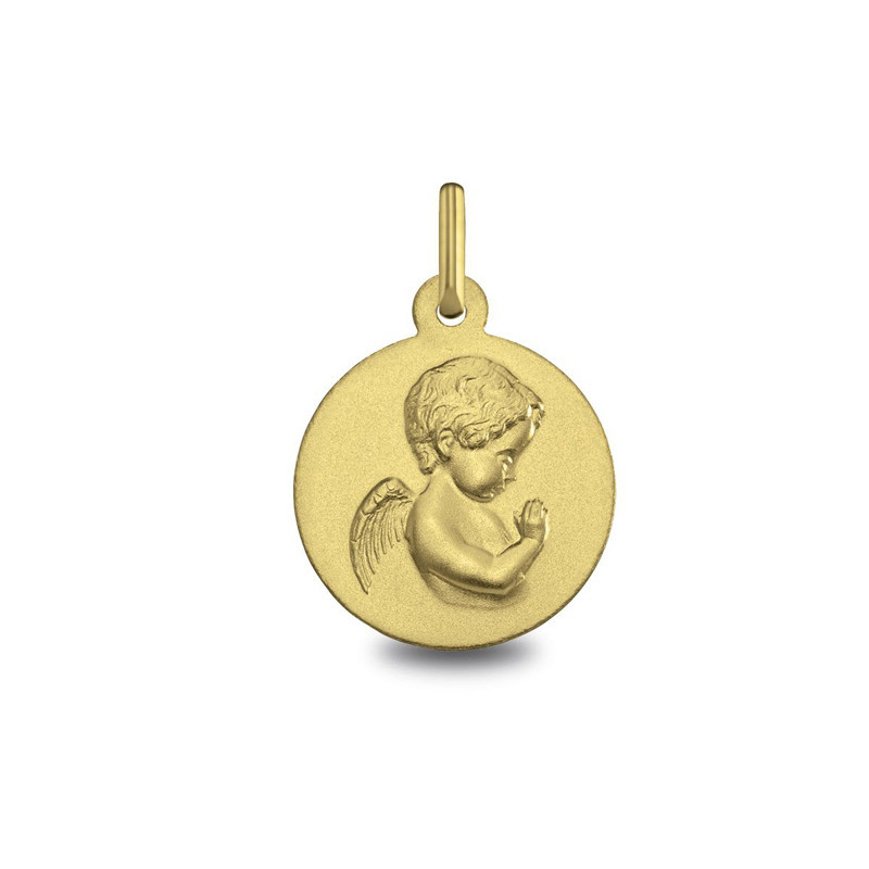 Médaille Ange Priant | Carat et Moi