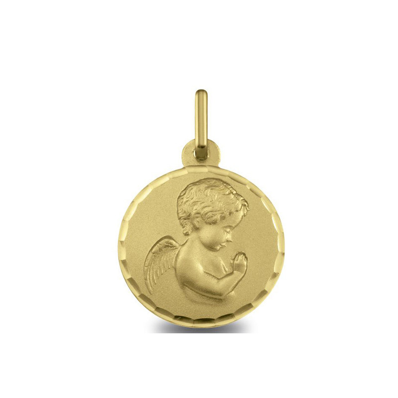 Médaille Ange Priant | Carat et Moi
