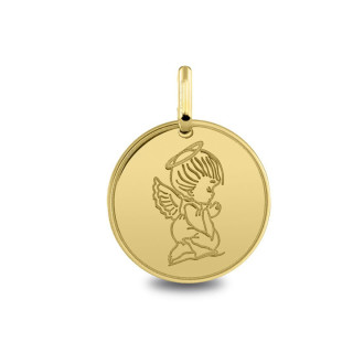 Médaille Ange Priant | Carat et Moi