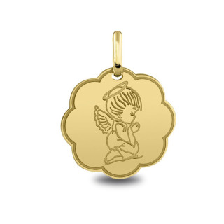 Médaille Ange Priant | Carat et Moi
