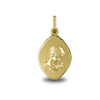 Médaille Ange Étoiles | Carat et Moi