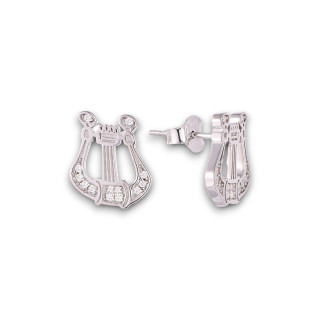 Boucles d'oreilles Lyre | Carat et Moi
