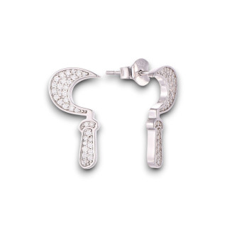 Boucles d'oreilles Serpe | Carat et Moi