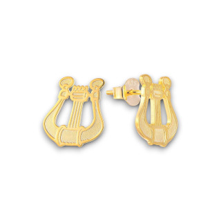 Boucles d'oreilles Lyre | Carat et Moi