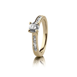 Bague de fiançailles Solitaire Maoris | Carat et Moi