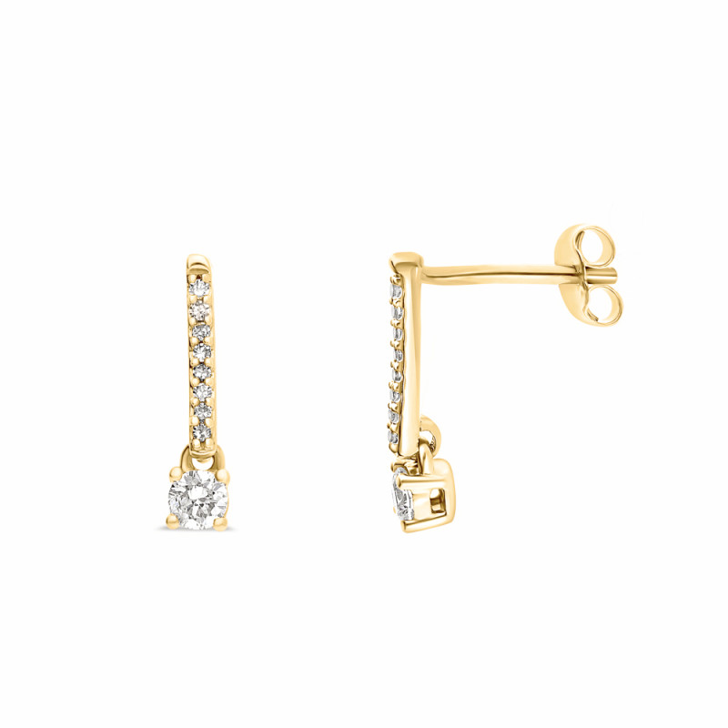 Boucles pendantes Lila | Carat et Moi