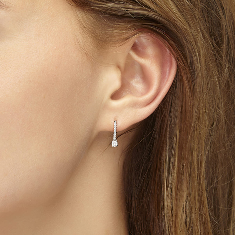 Boucles pendantes Lila | Carat et Moi