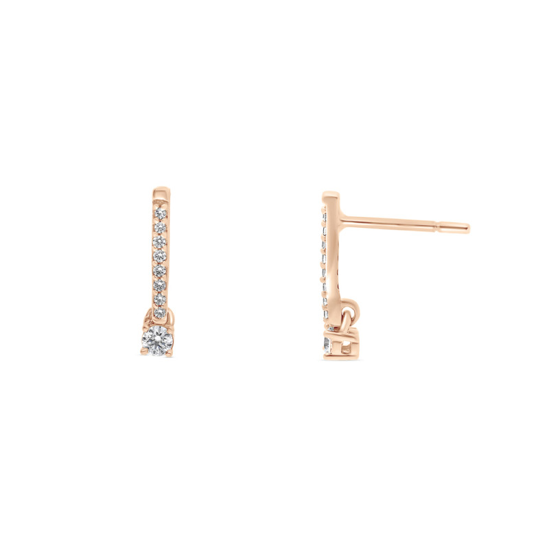 Boucles pendantes Lila | Carat et Moi