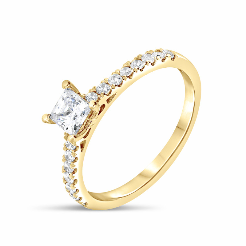 Solitaire Lila | Carat et Moi