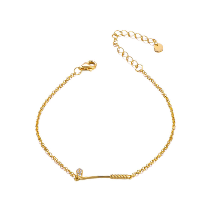 Bracelet Mulligan Topaze en or | Carat et Moi