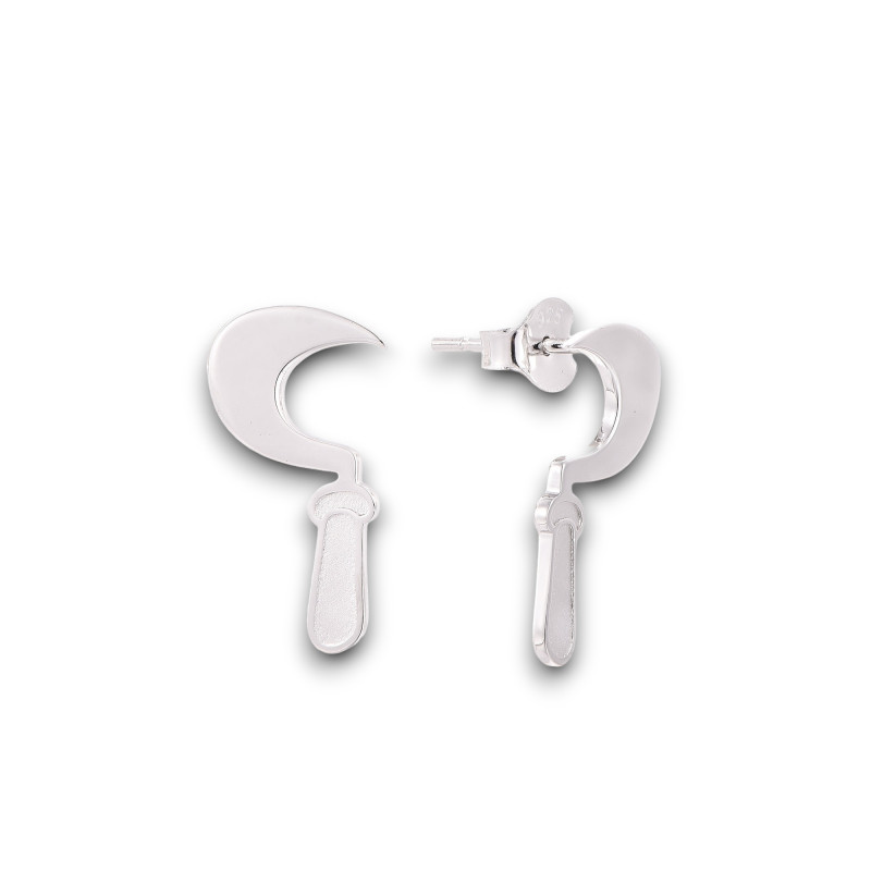Boucles d'oreilles Serpe Boucles doreilles serpe réf. SE13409C | Carat et Moi