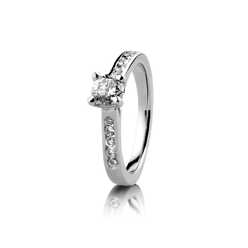 Bague de fiançailles Solitaire Maoris | Carat et Moi