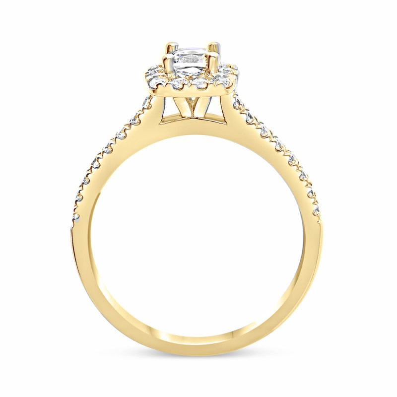 Solitaire Mona Ovale | Bagues fiançailles – Carat et Moi