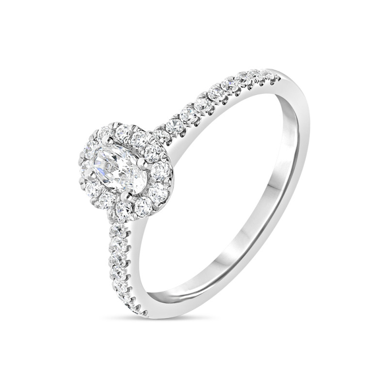 Solitaire Mona Ovale | Bagues fiançailles – Carat et Moi
