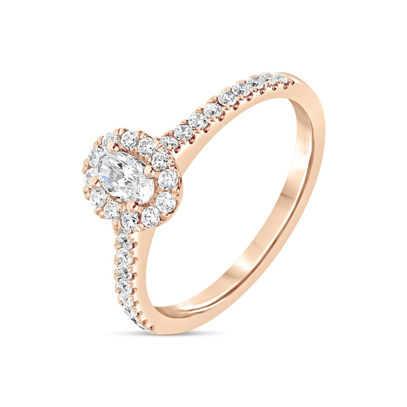 Solitaire Mona Ovale | Bagues fiançailles – Carat et Moi