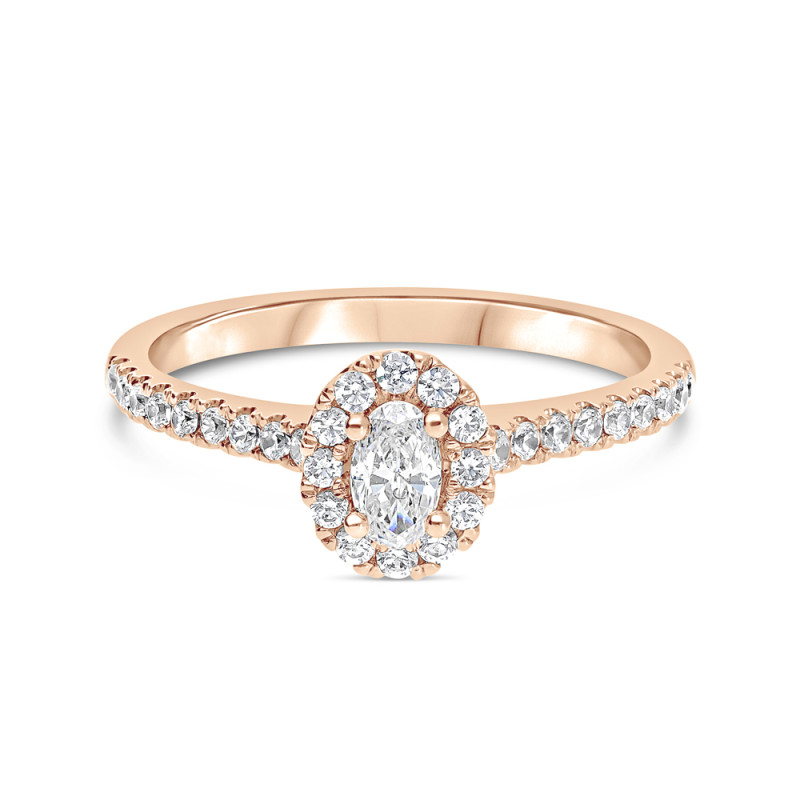 Solitaire Mona Ovale | Bagues fiançailles – Carat et Moi