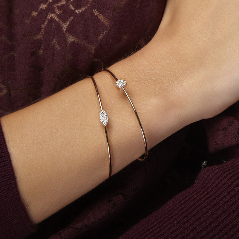 Bracelet jonc Ludivine | Carat et Moi