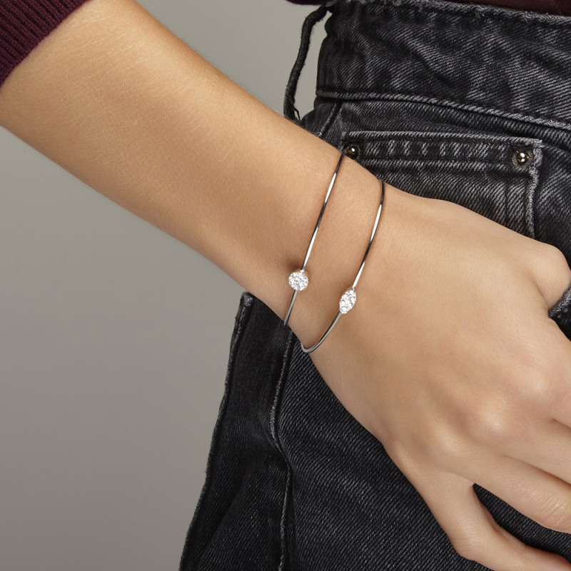 Bracelet jonc Ludivine | Carat et Moi