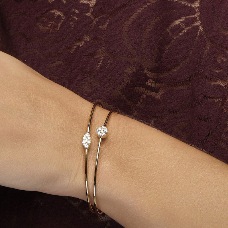 Bracelet jonc Ludivine | Carat et Moi
