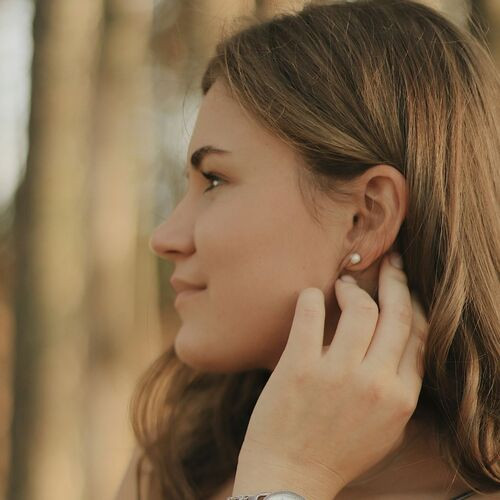 Boucles d'oreilles Perles